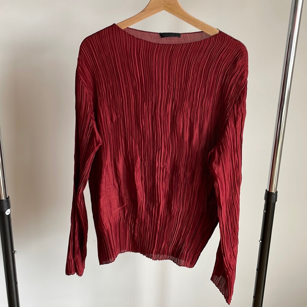 The Row Pleated Top